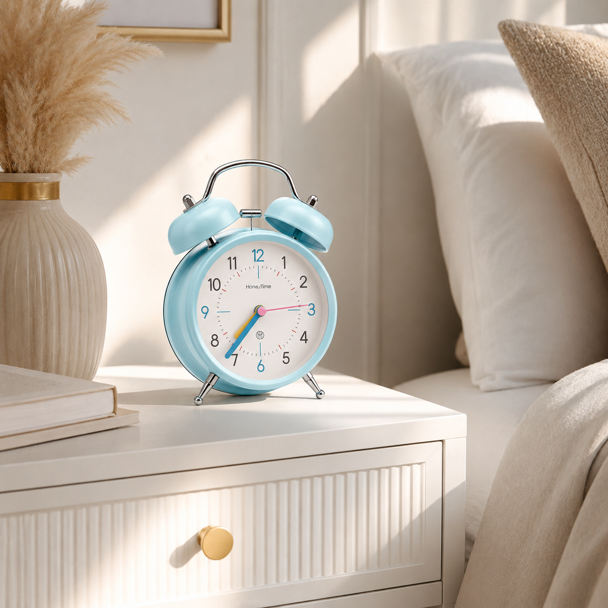 Table Bell Clock