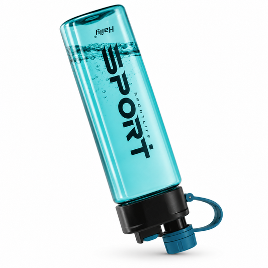 Haily SPORT+ Tritan Sports Water Bottle 1000ml | Leakproof BPA-Free Gym Water Bottle with Carry Loop
