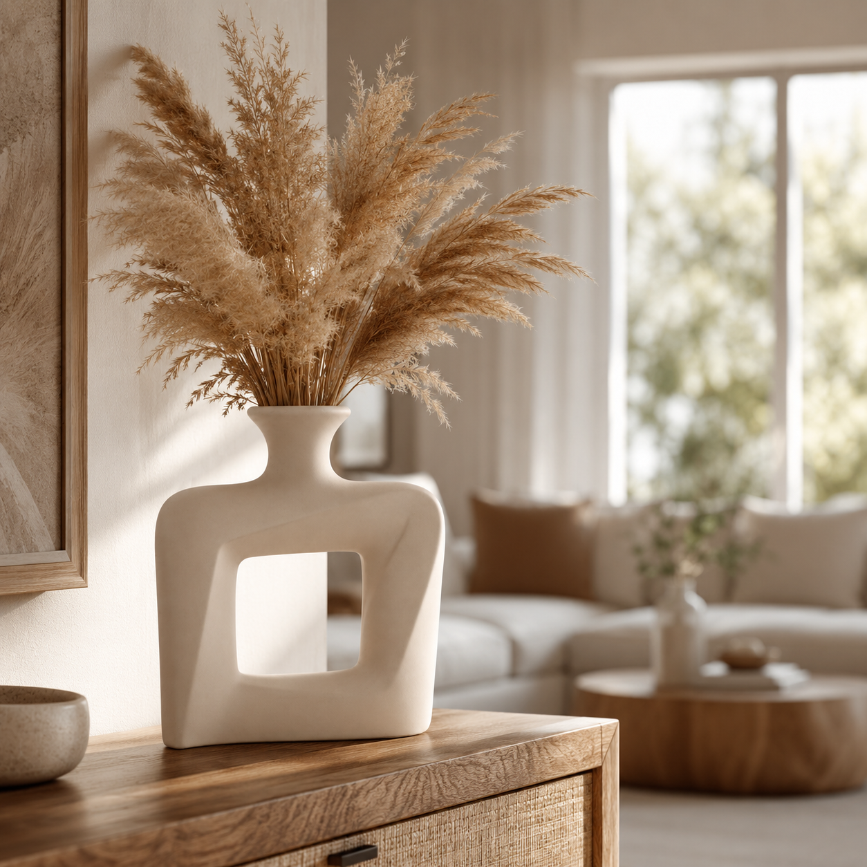 Modern Twist Hollow Vase