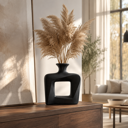Modern Twist Hollow Vase