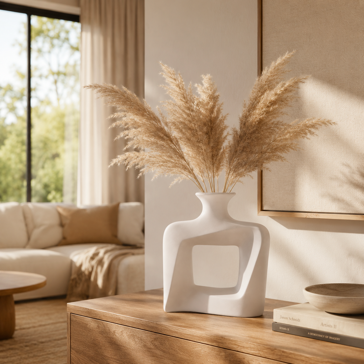 Modern Twist Hollow Vase