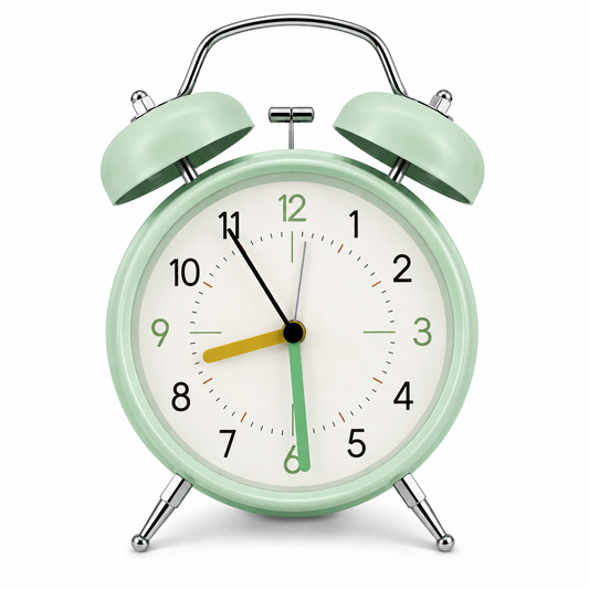 Table Bell Clock