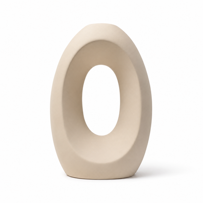 Modern Hollow Oval Vase