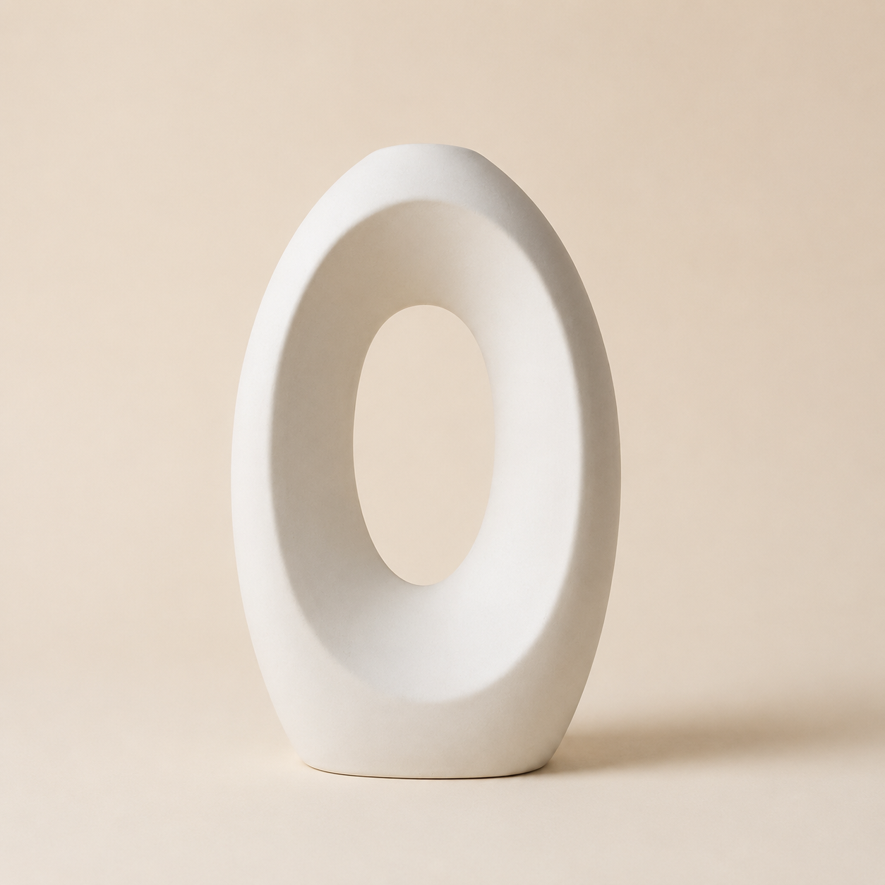 Modern Hollow Oval Vase