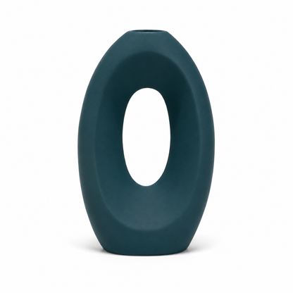 Modern Hollow Oval Vase