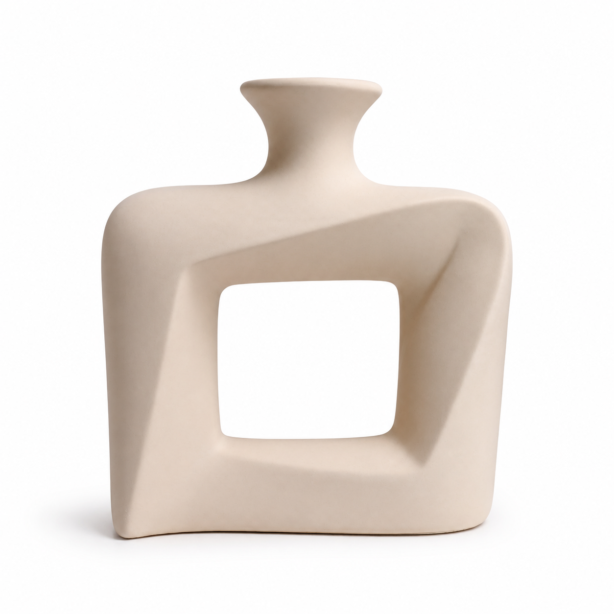 Modern Twist Hollow Vase
