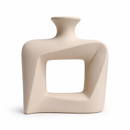Modern Twist Hollow Vase