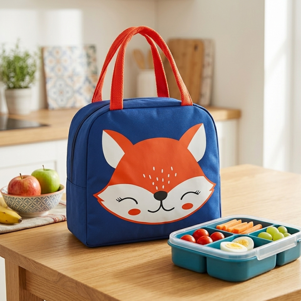 M N Store Insulated Lunch Bag for Men Women Kids – Portable Thermal Lunch Tote with Zipper Closure, Leakproof Food Carrier for Office School Picnic Travel, Large Capacity Lunch Box Bag