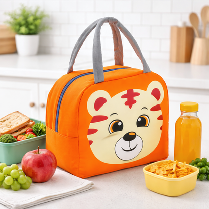 M N Store Insulated Lunch Bag for Men Women Kids – Portable Thermal Lunch Tote with Zipper Closure, Leakproof Food Carrier for Office School Picnic Travel, Large Capacity Lunch Box Bag