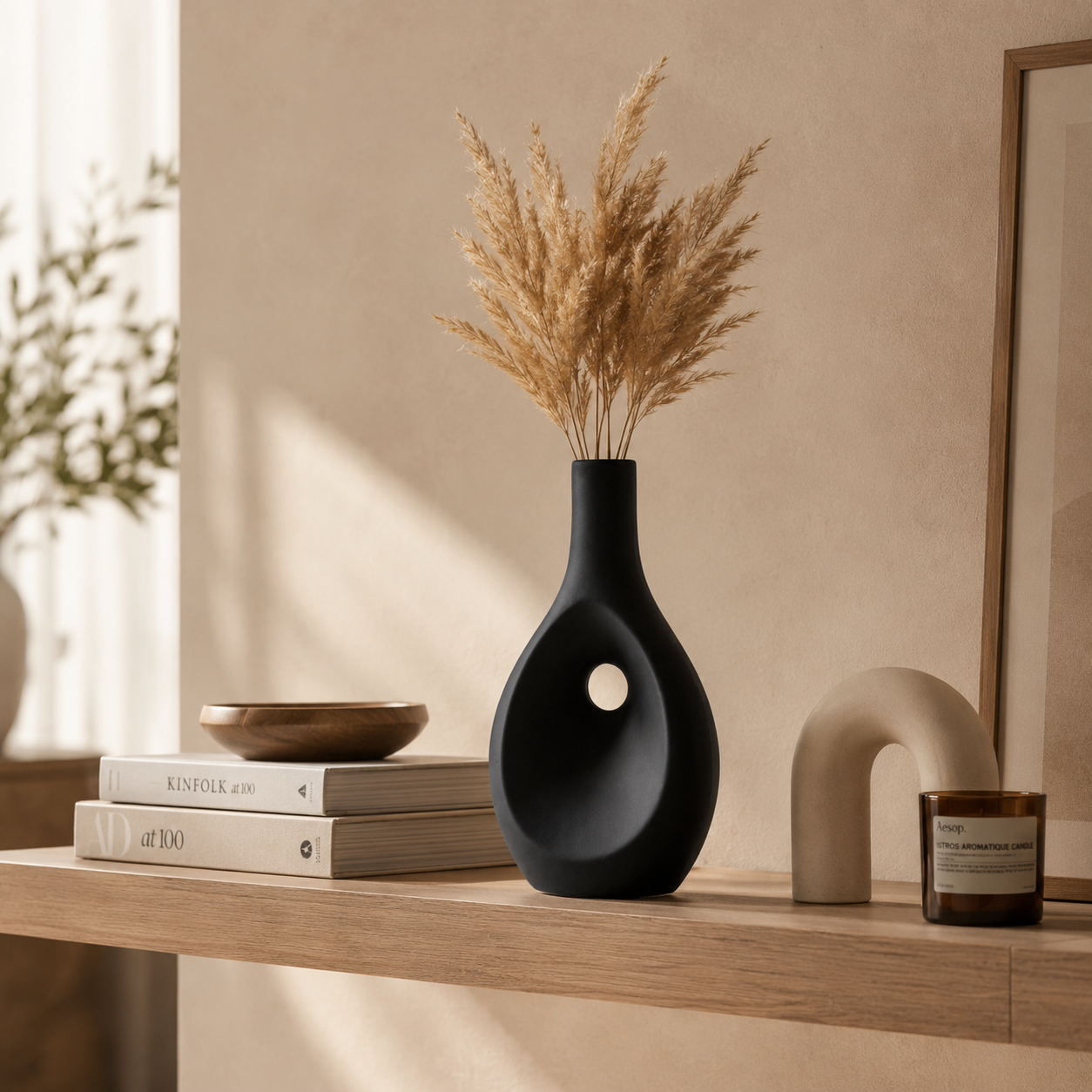Modern Teardrop Hollow Vase