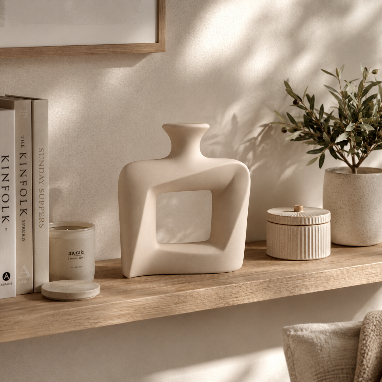 Modern Twist Hollow Vase