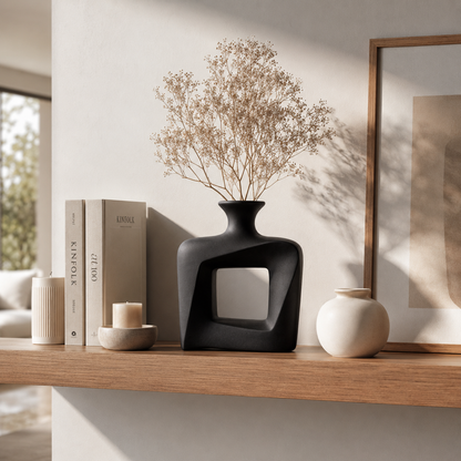 Modern Twist Hollow Vase