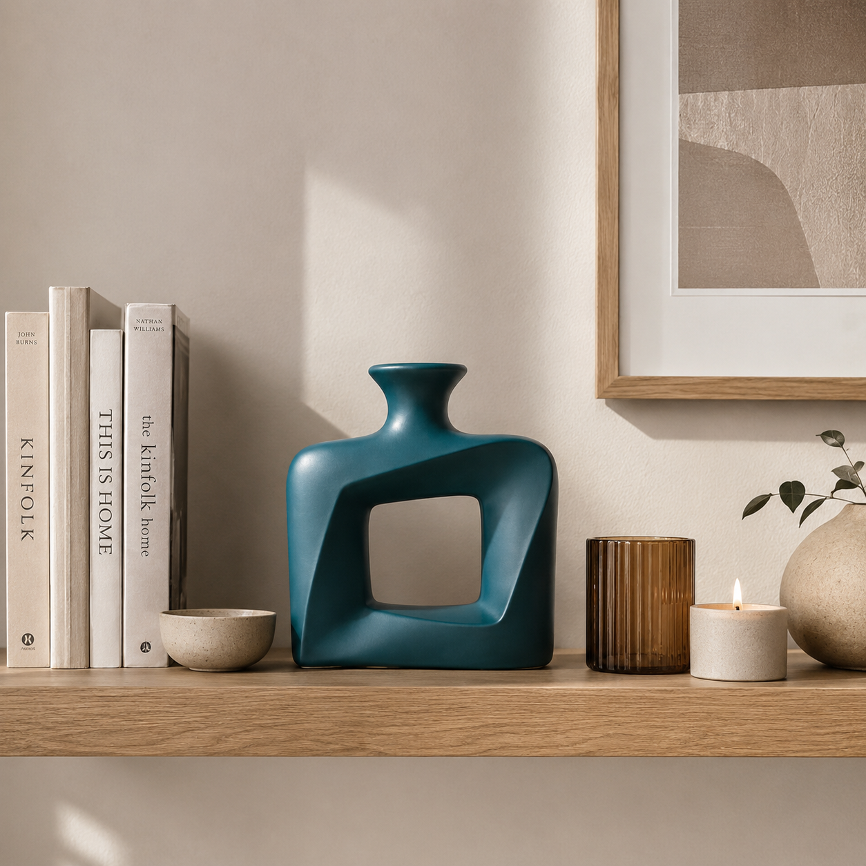 Modern Twist Hollow Vase