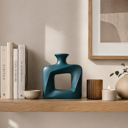 Modern Twist Hollow Vase