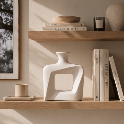 Modern Twist Hollow Vase