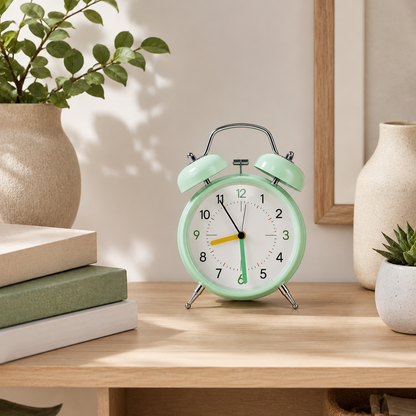 Table Bell Clock