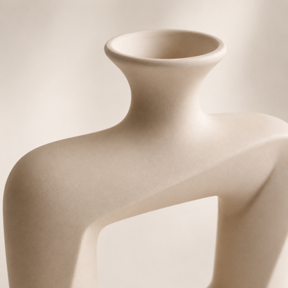 Modern Twist Hollow Vase