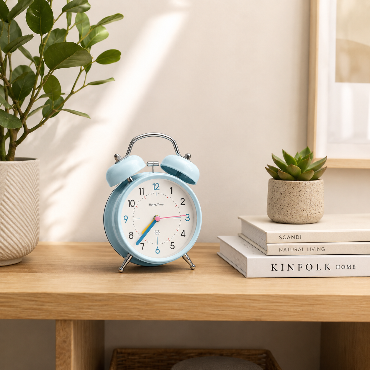 Table Bell Clock