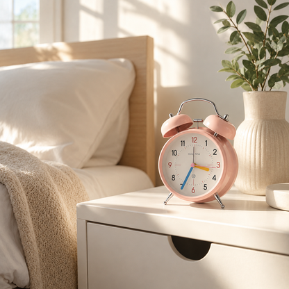 Table Bell Clock