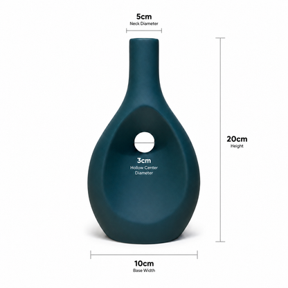 Modern Teardrop Hollow Vase