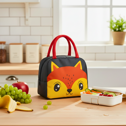 M N Store Insulated Lunch Bag for Men Women Kids – Portable Thermal Lunch Tote with Zipper Closure, Leakproof Food Carrier for Office School Picnic Travel, Large Capacity Lunch Box Bag