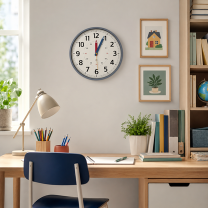 Educational Wall Clock