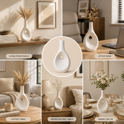 Modern Teardrop Hollow Vase