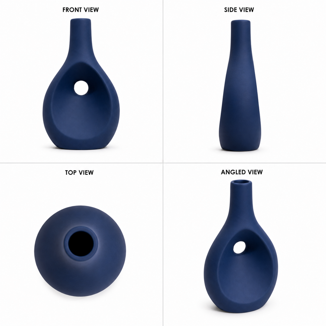 Modern Teardrop Hollow Vase