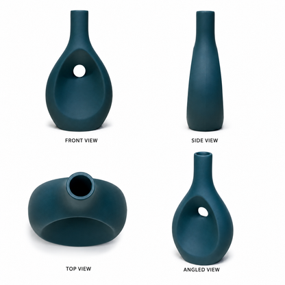 Modern Teardrop Hollow Vase