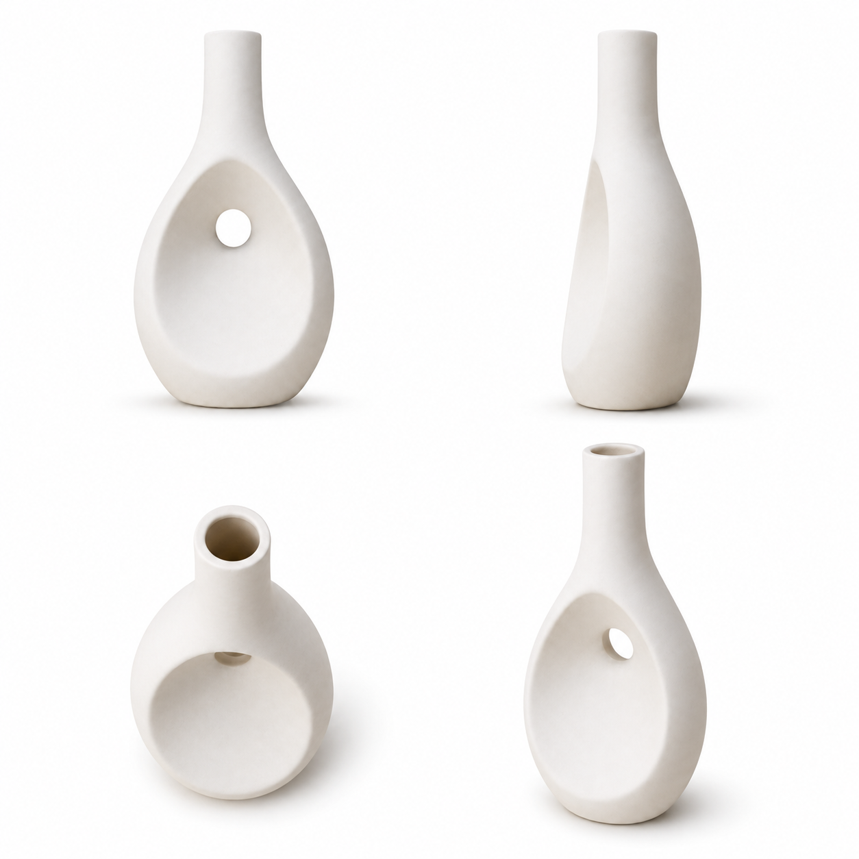 Modern Teardrop Hollow Vase