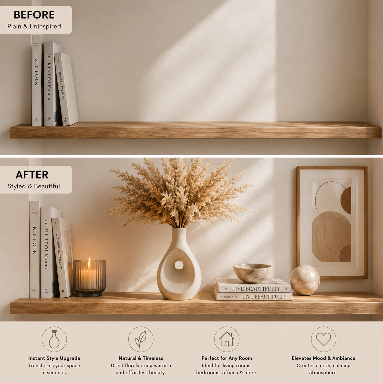 Modern Teardrop Hollow Vase