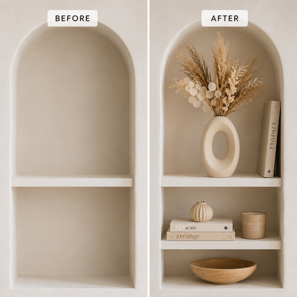 Modern Hollow Oval Vase