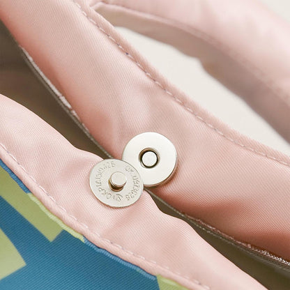 Insulated Blue Lunch Bag