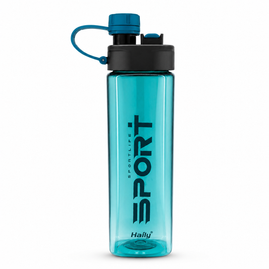 Haily SPORT+ Tritan Sports Water Bottle 1000ml | Leakproof BPA-Free Gym Water Bottle with Carry Loop