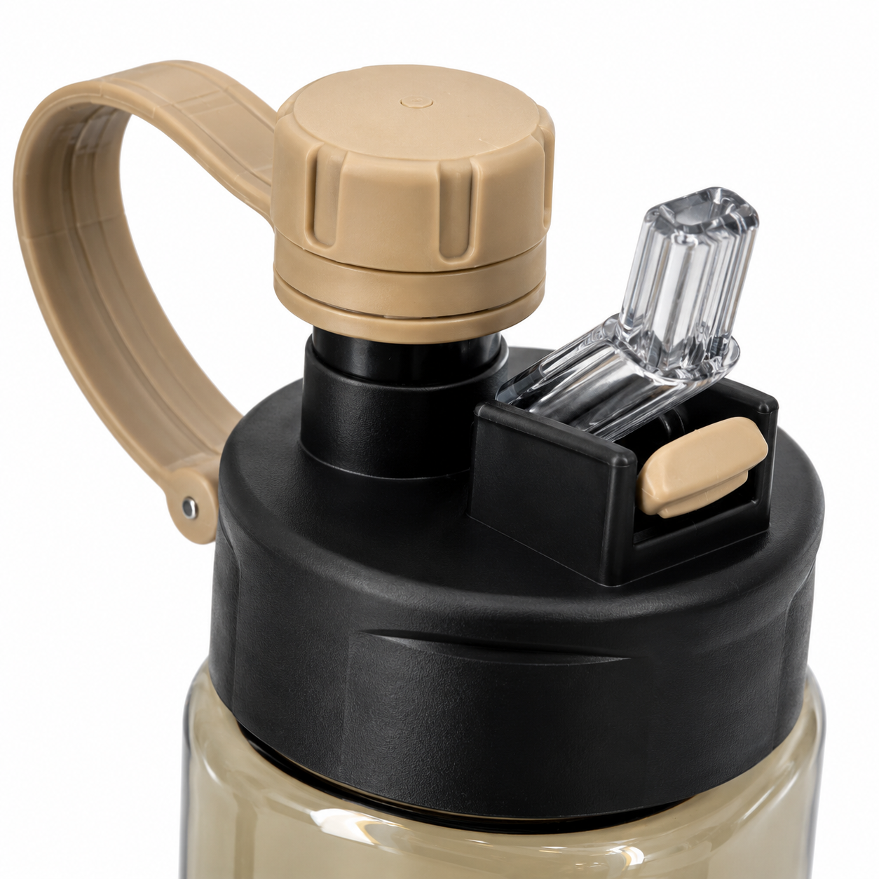 Haily SPORT+ Tritan Sports Water Bottle 1000ml | Leakproof BPA-Free Gym Water Bottle with Carry Loop