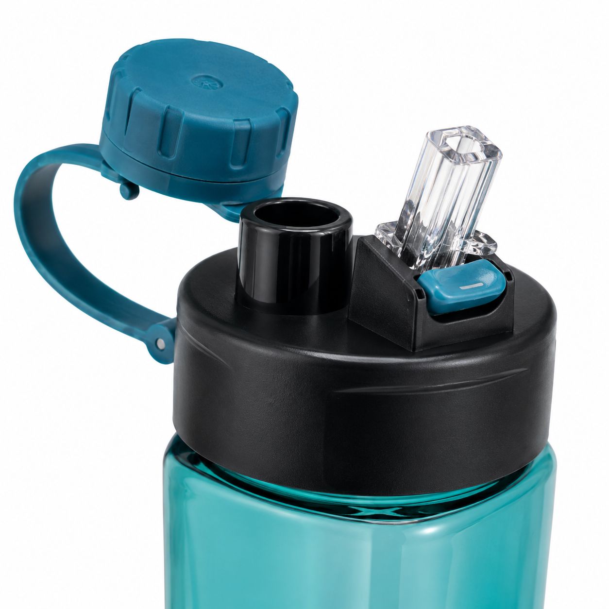Haily SPORT+ Tritan Sports Water Bottle 1000ml | Leakproof BPA-Free Gym Water Bottle with Carry Loop