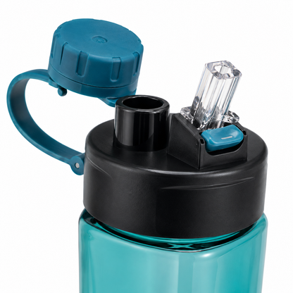 Haily SPORT+ Tritan Sports Water Bottle 1000ml | Leakproof BPA-Free Gym Water Bottle with Carry Loop