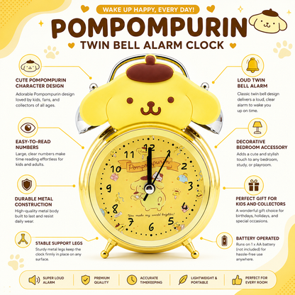 Twin Bell Alarm Clock