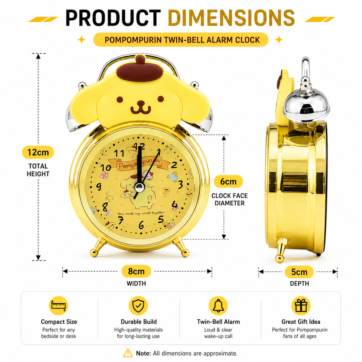 Twin Bell Alarm Clock