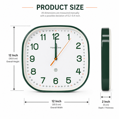 Square Wall Clock
