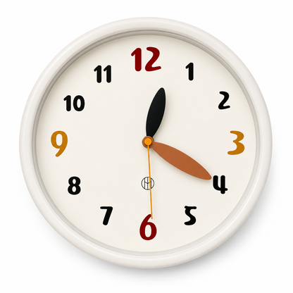 Leaf Artistic Wall Clock