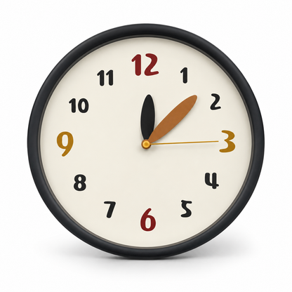 Leaf Artistic Wall Clock