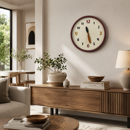 Leaf Artistic Wall Clock