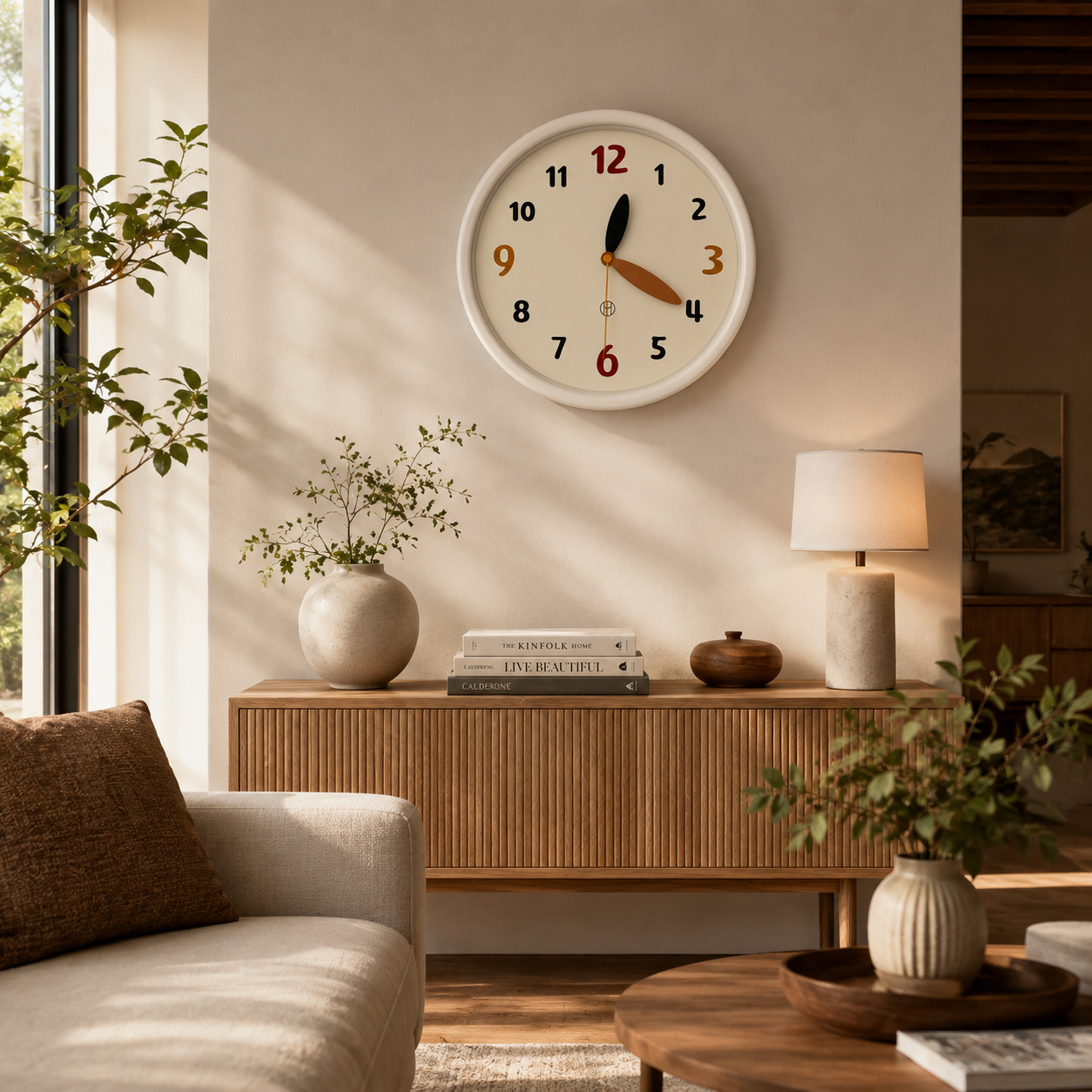 Leaf Artistic Wall Clock