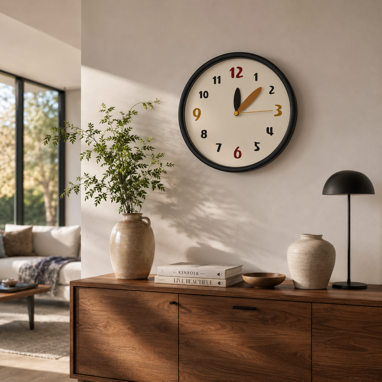 Leaf Artistic Wall Clock