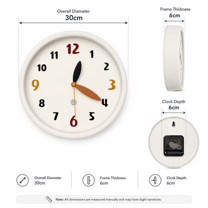 Leaf Artistic Wall Clock