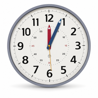 Educational Wall Clock