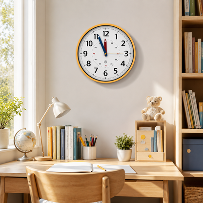 Educational Wall Clock