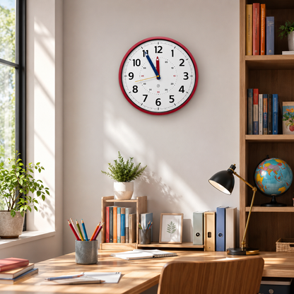 Educational Wall Clock