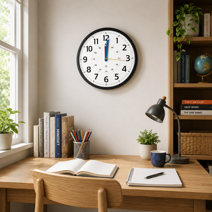 Educational Wall Clock